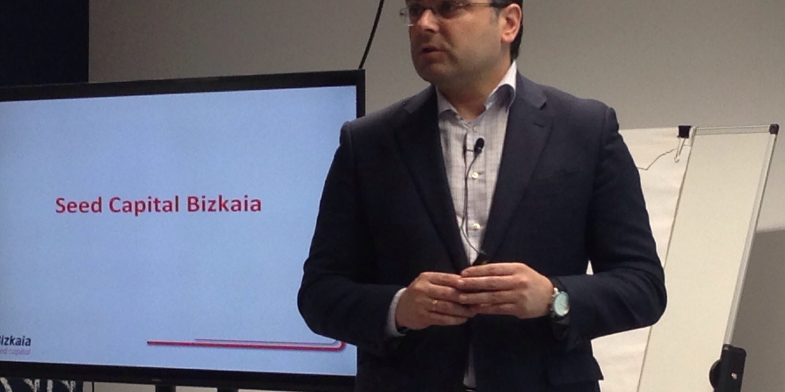 Oscar Ugarte, director de Seed Capital Bizkaia